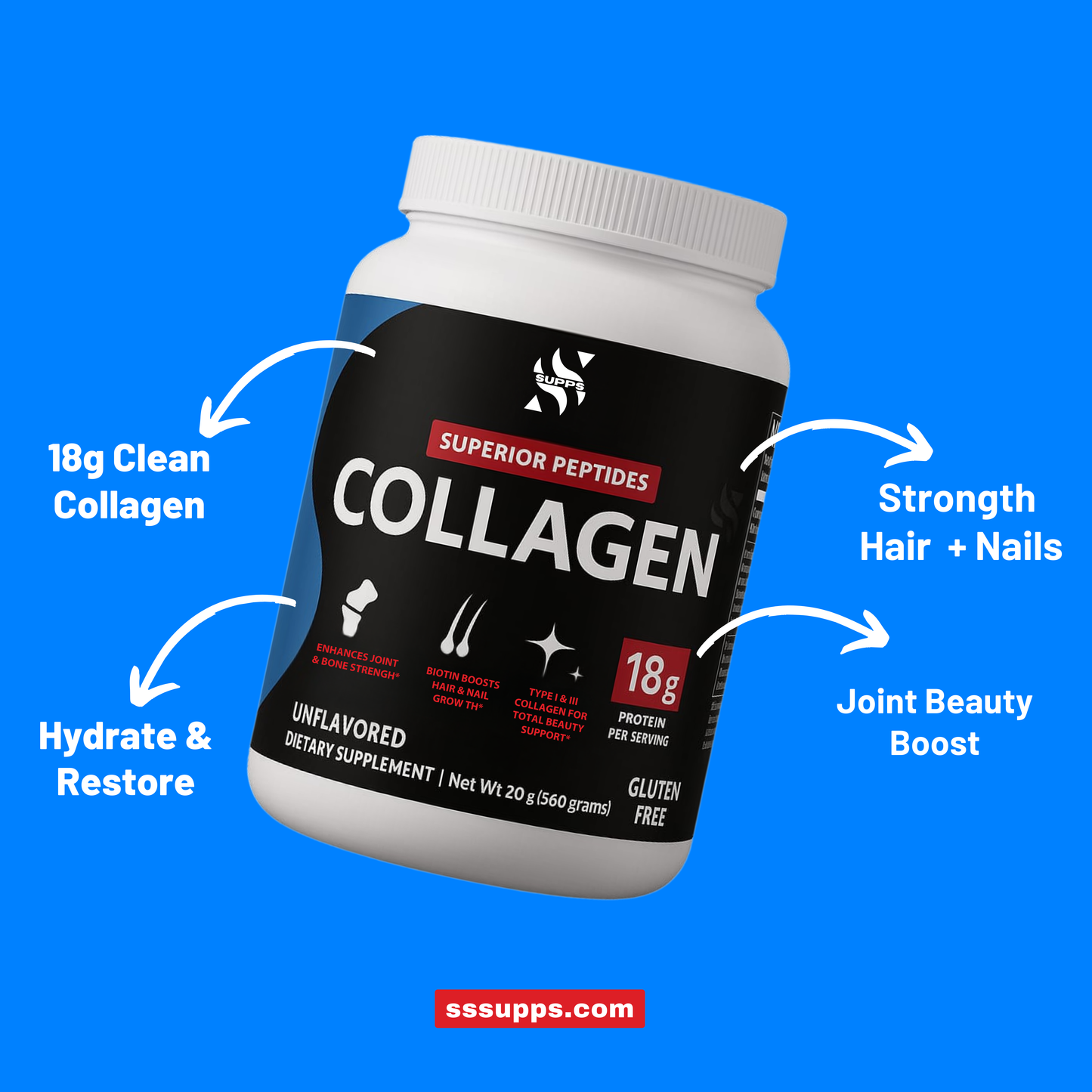 Collagen + Biotin Powder