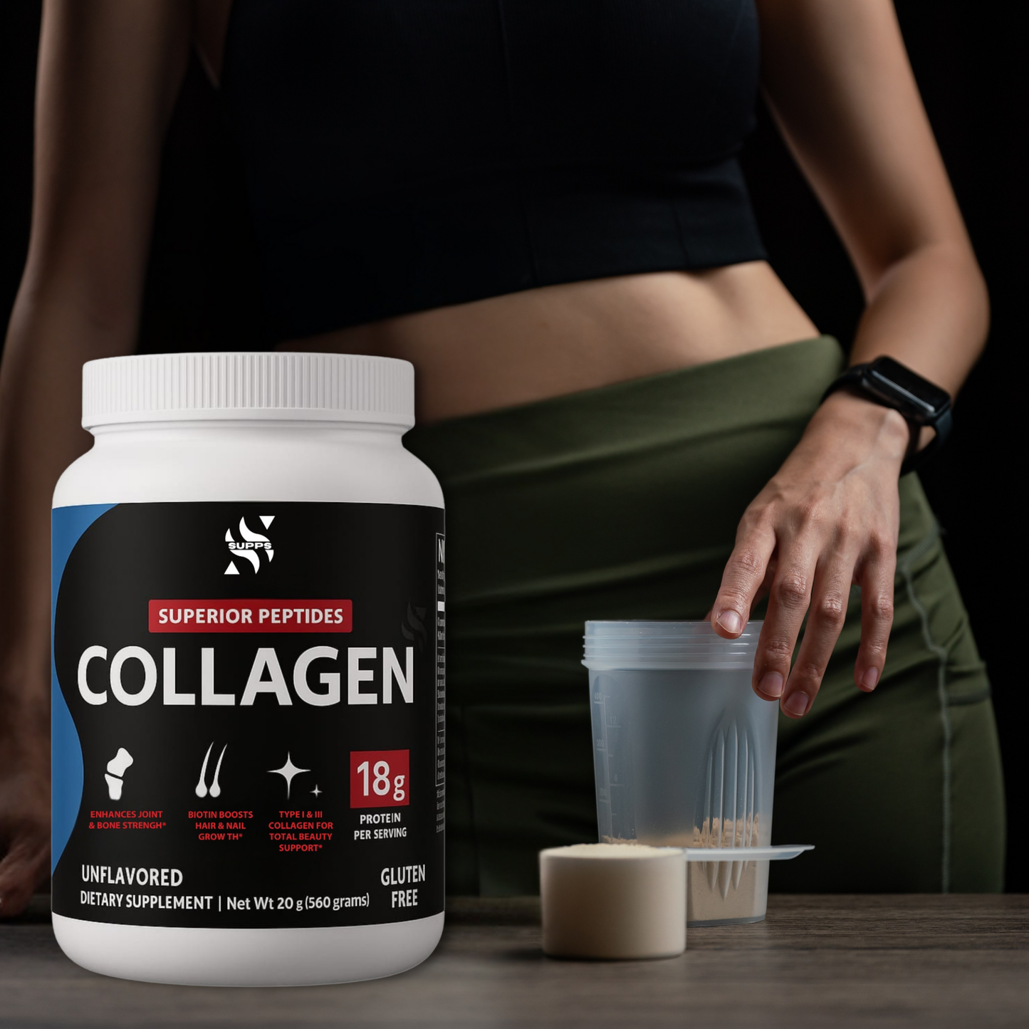 Collagen + Biotin Powder