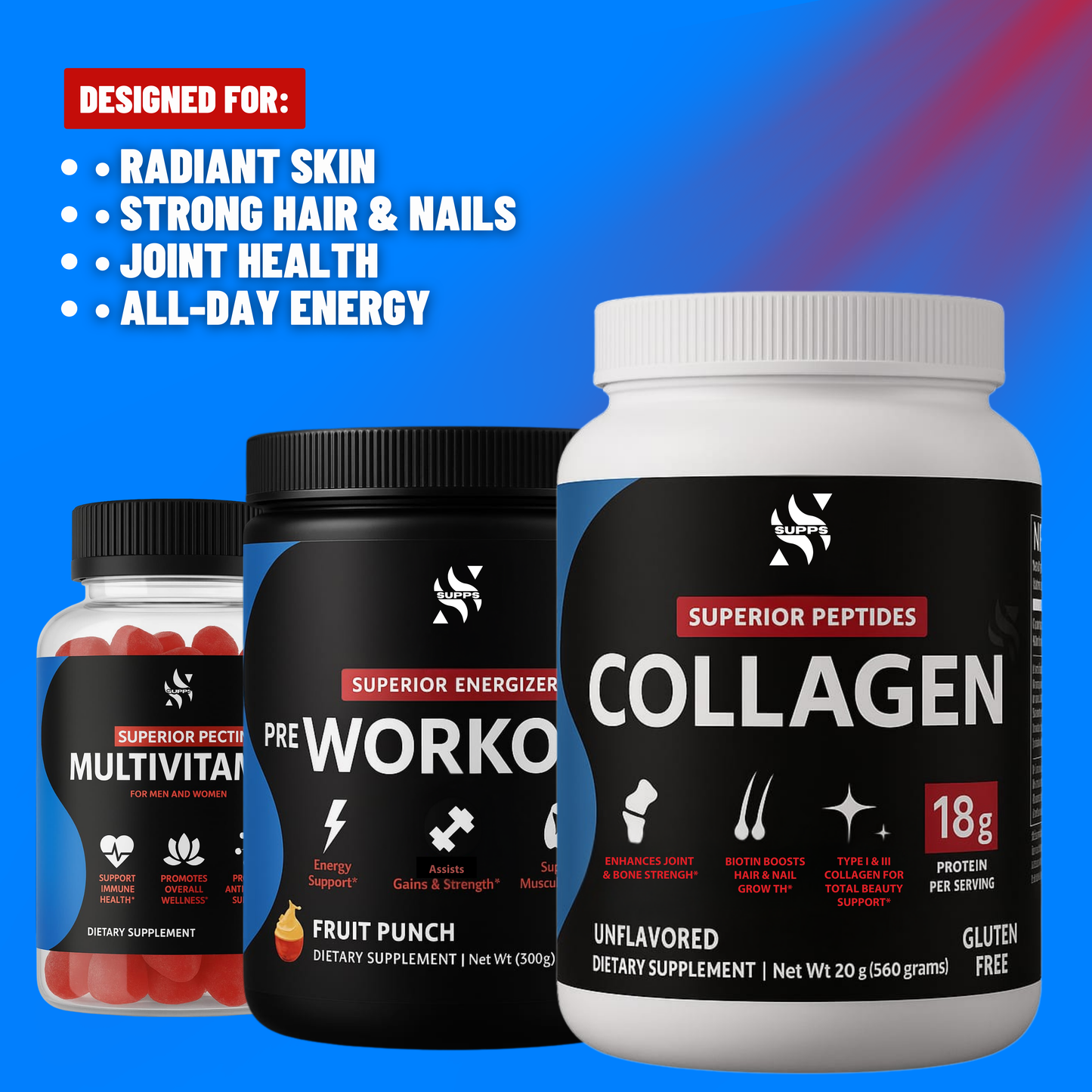 Collagen + Biotin Powder