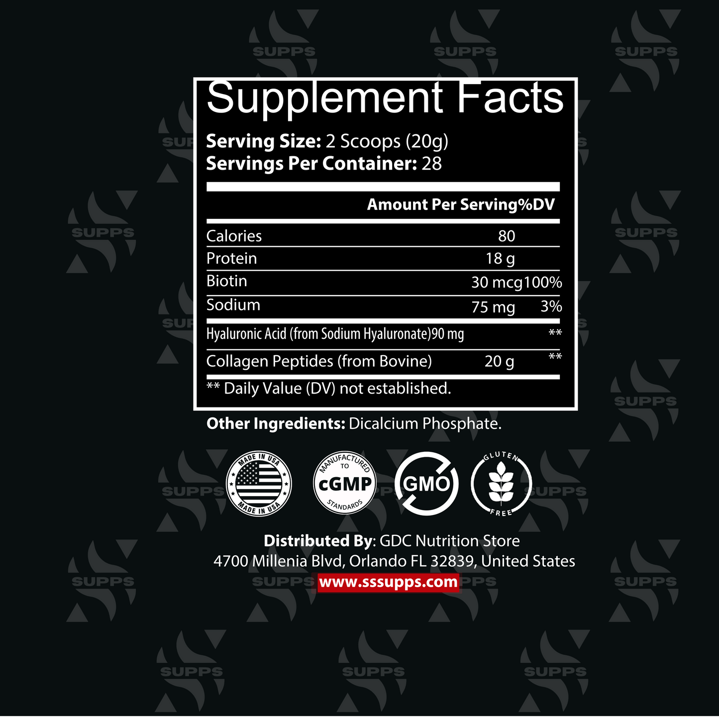 Collagen + Biotin Powder