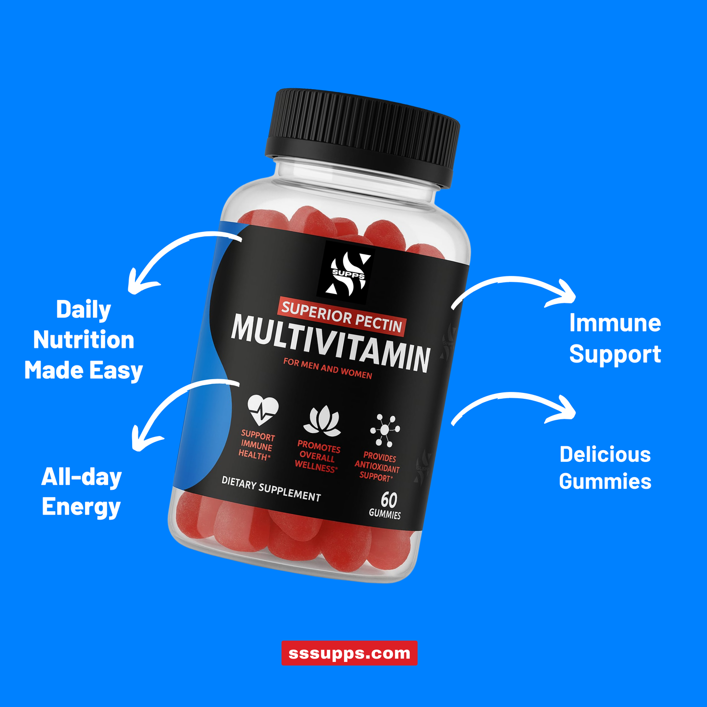 Pectin Multivitamin Gummies