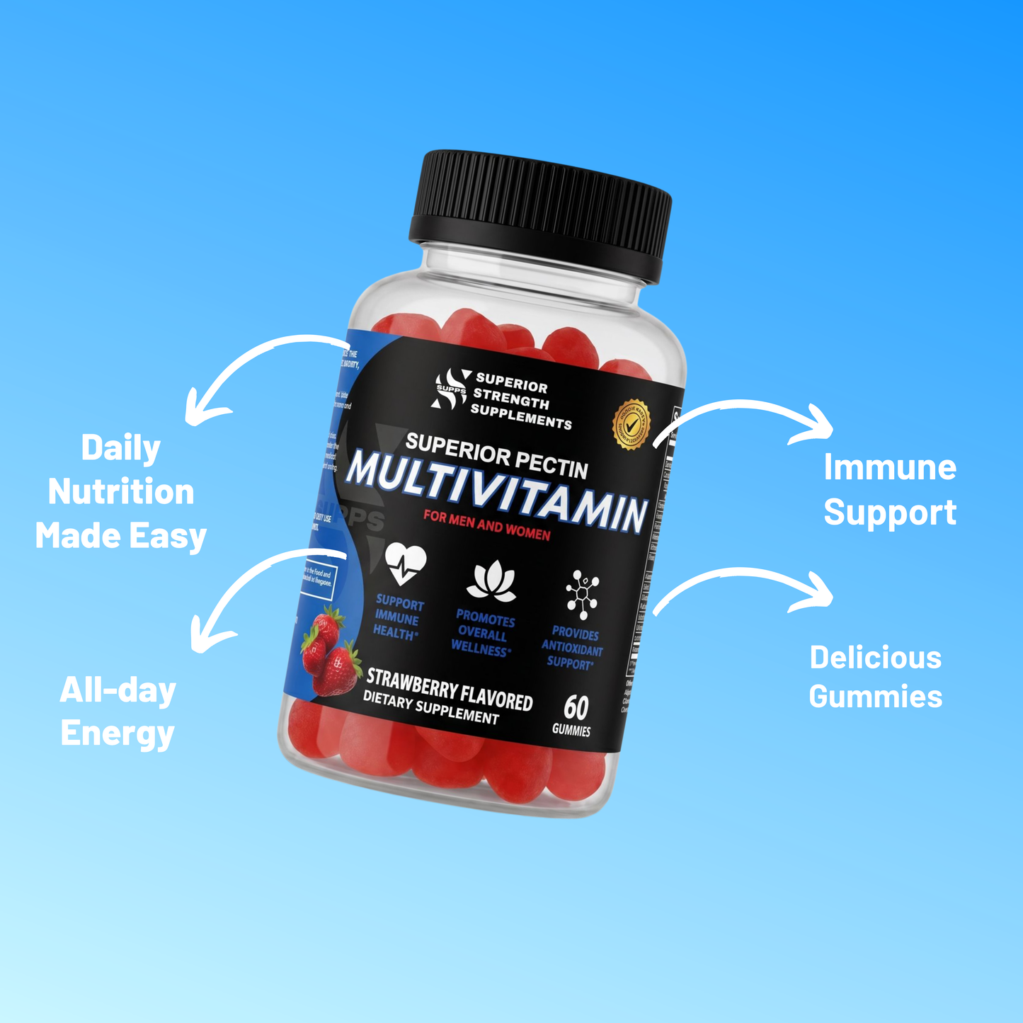 Pectin Multivitamin Gummies